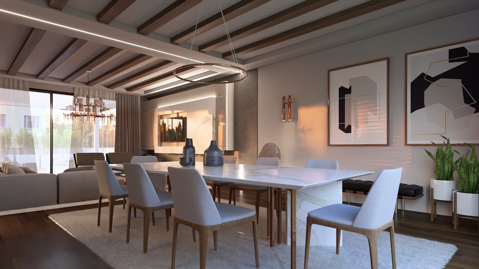 Render interni living